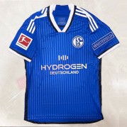 Billige FC Schalke 04 2023-24 Fotballdrakter Hjemmedraktsett Kortermet..